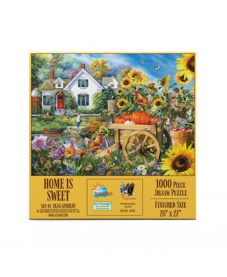 Home is Sweet 1000 piece Jigsaw Puzzle for Adults