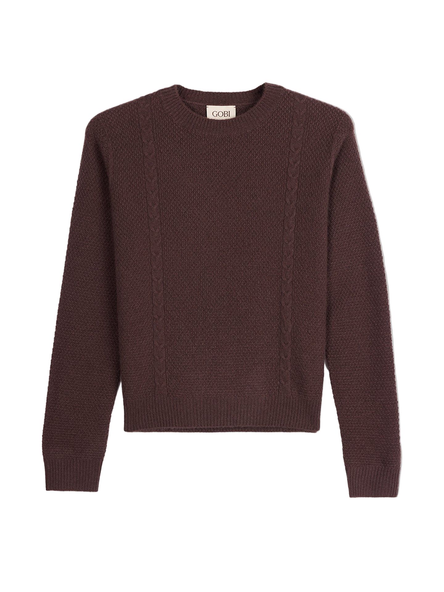 Женский свитер Gobi Cashmere Cropped Crewneck Cashmere — фото 2