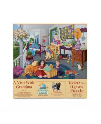 A Visit to Grandma's 1000 piece Jigsaw Puzzle for Adults Mothers Day