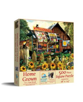 SunsOut Home Grown 500 piece Jigsaw Puzzle for Adults - Macy's