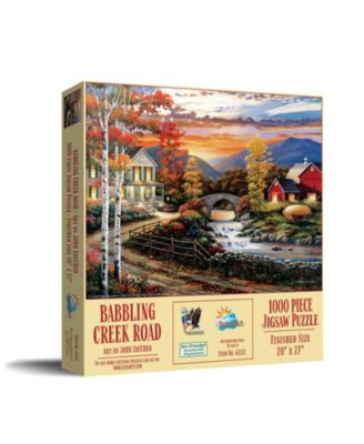 Babbling Creek Road 1000 piece Jigsaw Puzzle for Adults