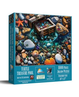 Turtle Treasure Pool 1000 piece Jigsaw Puzzle for Adults