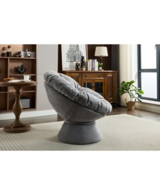 Cozy Oversized Swivel Chair