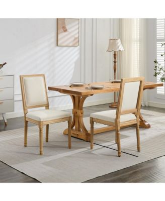 Louis Dining Chairs, Set of 2, Beige