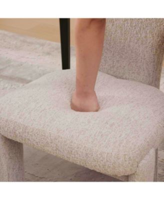 Chenille Dining Chairs (Set of 2)