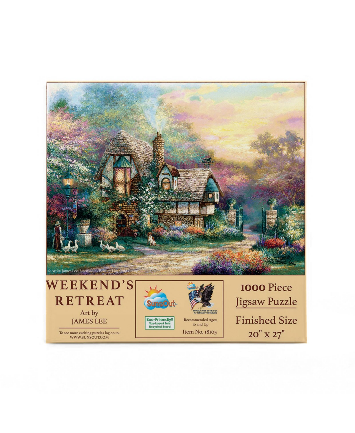 SunsOut Weekend's Retreat 1000 piece Jigsaw Puzzle for Adults