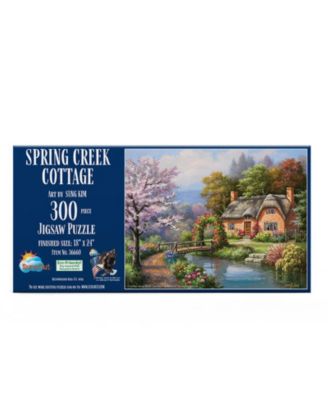 Spring Creek Cottage 300 piece Jigsaw Puzzle for Adults