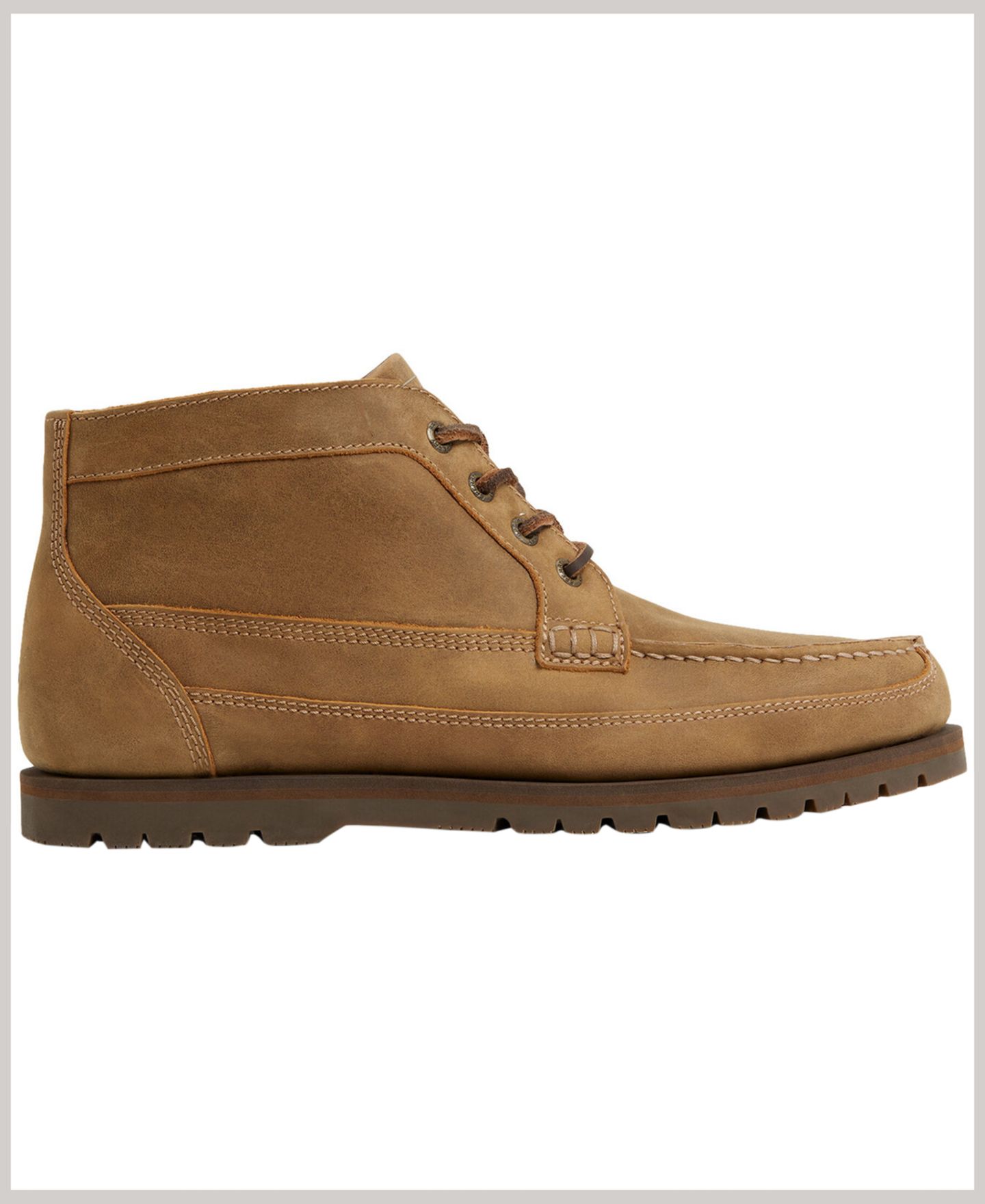 Мужские ботинки Sperry Stringer Lug Chukka Round-Toe, цвет: Рыжевато-коричневый — фото 2