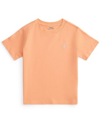 Polo Ralph Lauren Toddler and Little Boys Cotton Jersey Crewneck T-Shirt - Poppy 22$