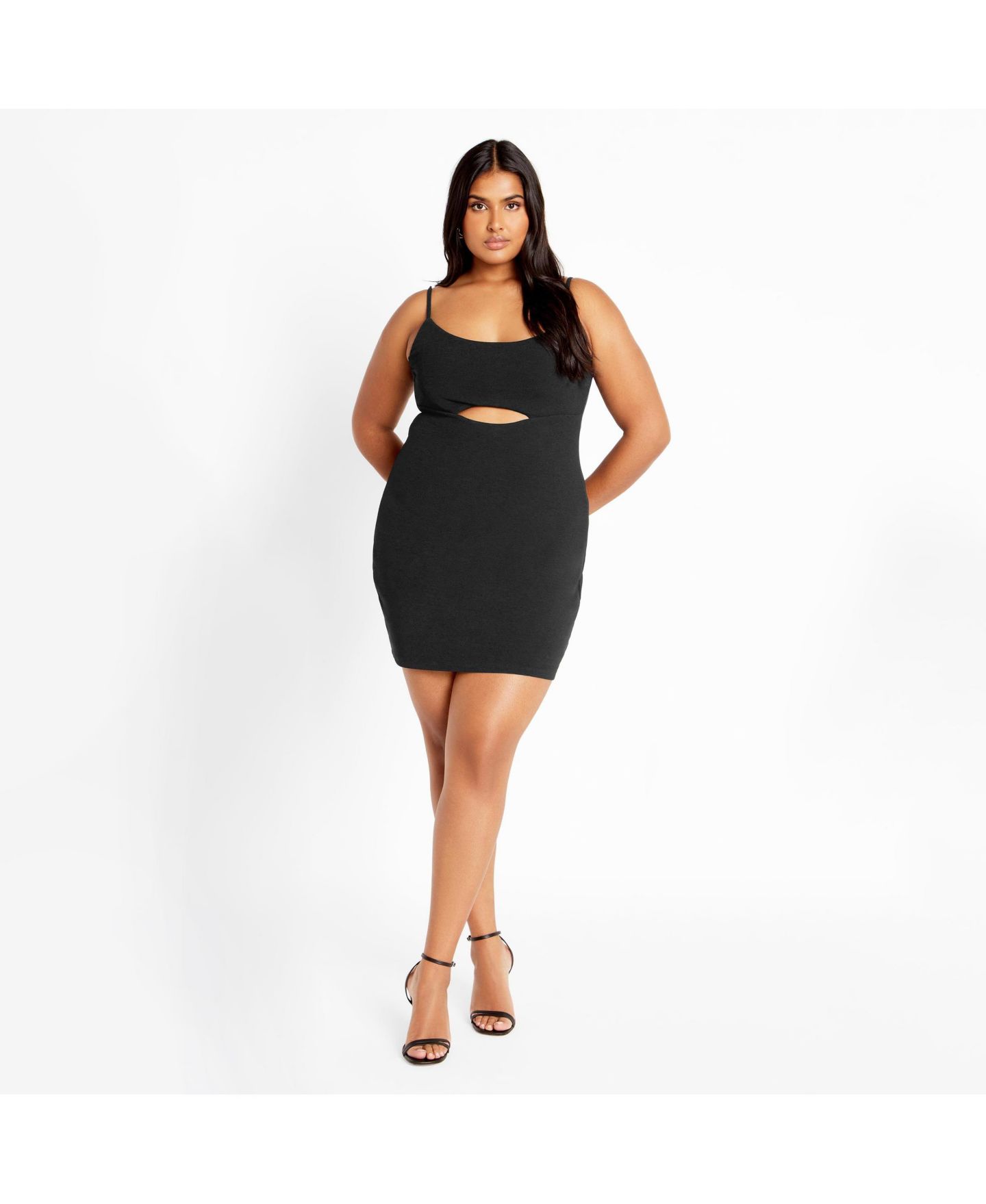 Женское платье CITY CHIC Plus Size Baylee, цвет: Чёрный — фото 1
