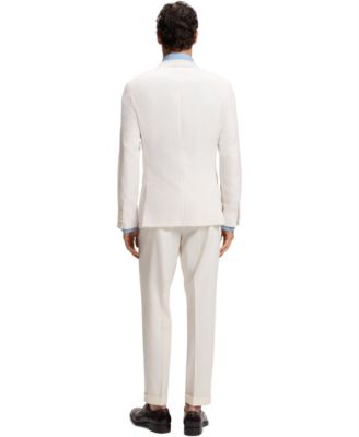 Men's Silk Linen Slim-Fit Blazer