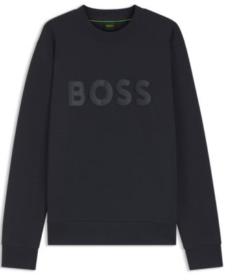 Men's Stretch-Cotton Tonal Logo Sweatshirt