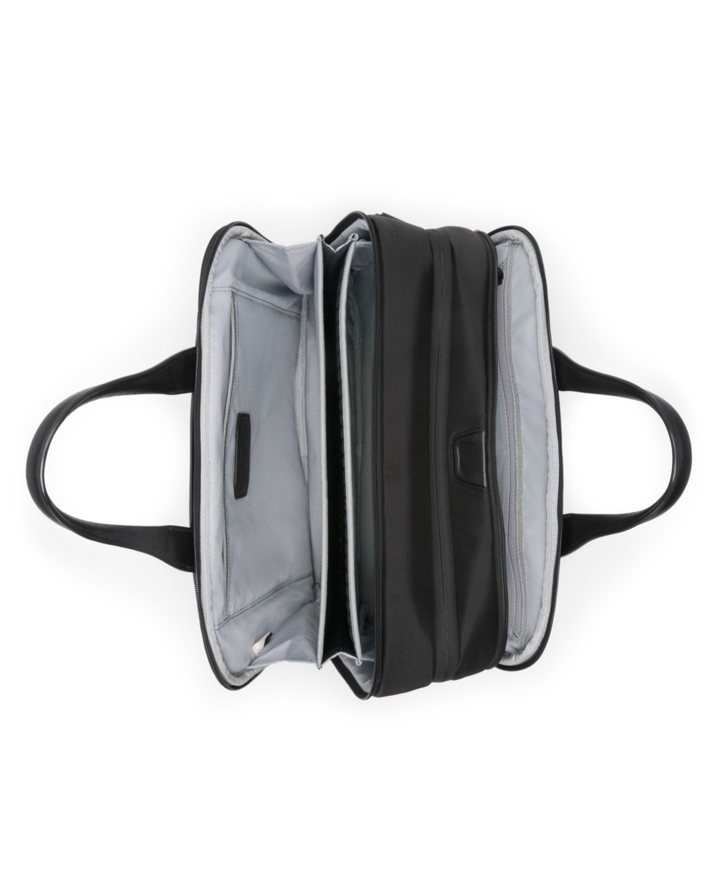 Сумка TUMI Alpha Medium 15" Expandable Briefcase, цвет: Чёрный — фото 2