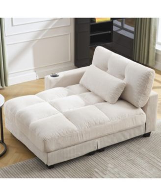 Sleeper Sofa Couch Bed,Oversized Chaise Lounge Chair Cozy Cloud Couch
