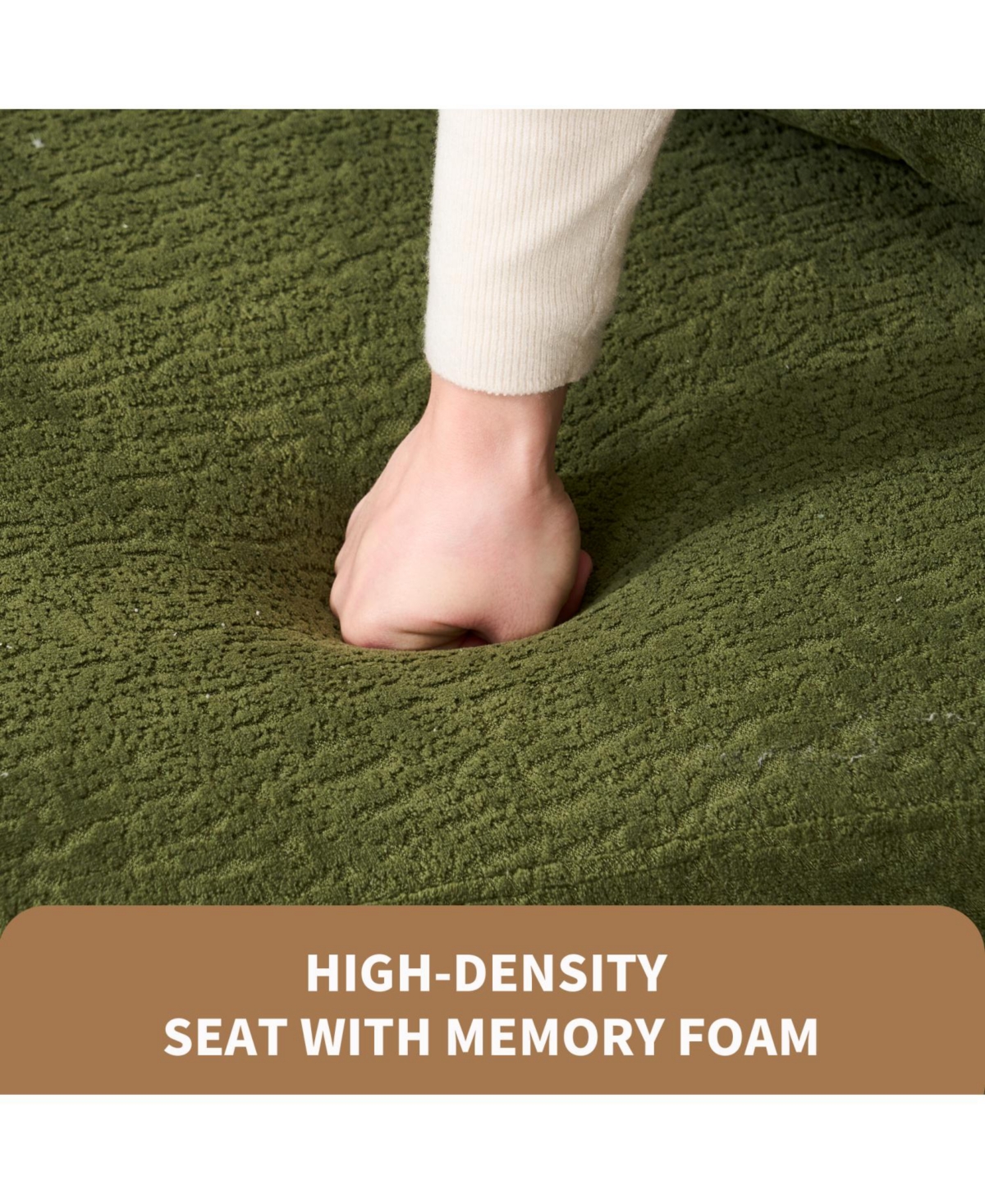 Streamdale Furniture Ly-025 Forest Green Loveseat Sofa