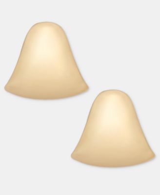 Gold-Tone Graduated Small Hoop Earrings, 0.79"