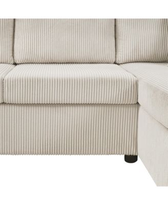 Oversized U-Shaped Sectional Sofa with Chaise Lounge.