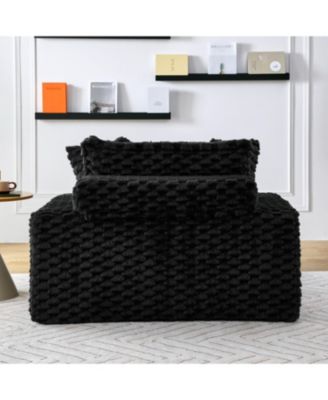 51" Comfort Sofa w/ 2 Pillows & Backrest