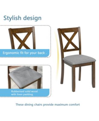 Streamdale Modern 5-Piece  Dining Set