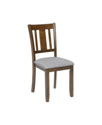 Elegant Walnut 5-Piece Dining Table Set