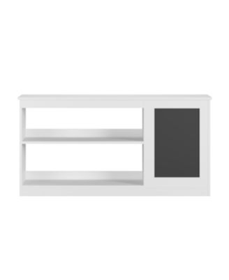 Streamdale Kids Bookshelf Toy Storage Cabinet Chalkboard - White Organizer