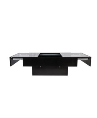 Coffee Table Sliding Top Hidden Storage Extendable
