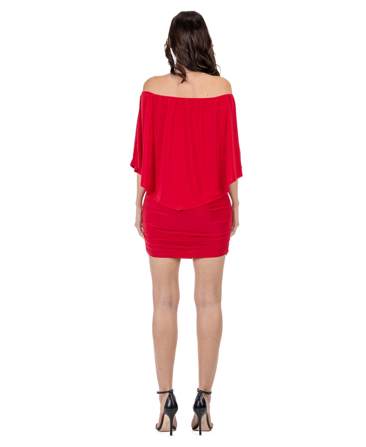 24seven Comfort Apparel Convertible Women's Bodycon Mini Dress