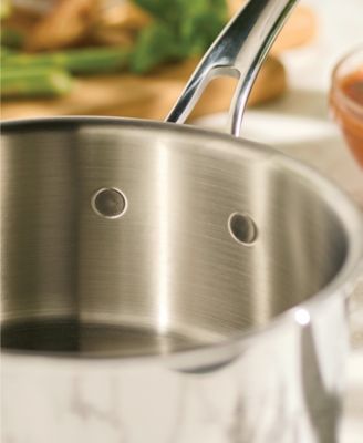 EverLast Stainless Steel Covered Tri-Ply Clad, 3QT Covered Stock and Saucepan