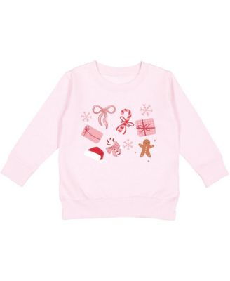Girls (2T–5T) Christmas Fun Sweatshirt