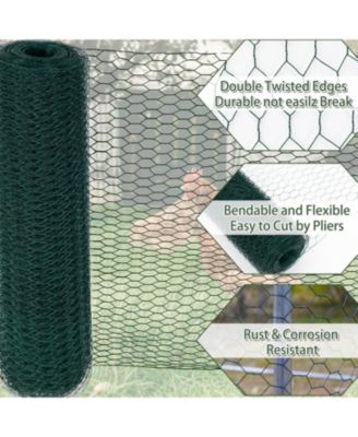 Galvanized Hex Chicken Wire for Garden and Coop