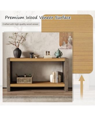 Industrial Console Table