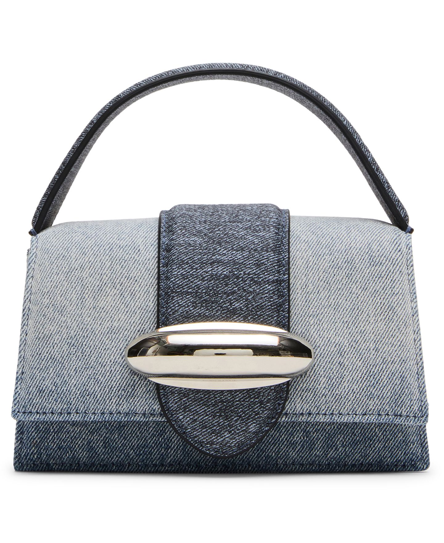 Женская сумка Steve Madden Bmishell Top Handle Satchel, цвет: Джинсовый — фото 1