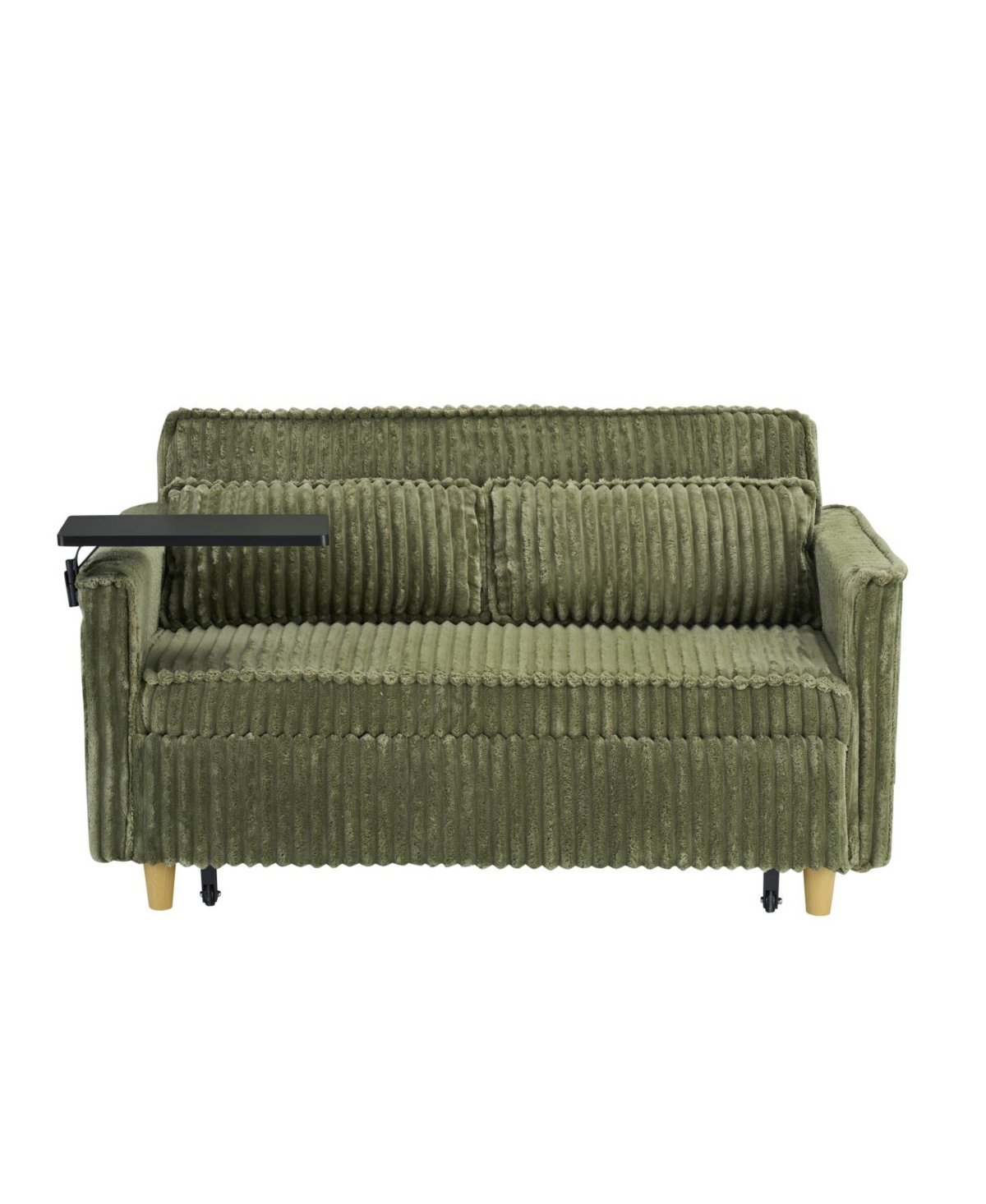 Streamdale Furniture Pull-Out Sofa w/ Tabletop & Usb