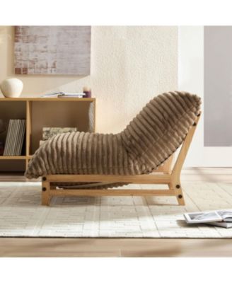 Corduroy Accent Armless Sofa