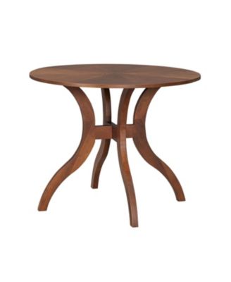 Streamdale   Round Dining Table 39.4" - Solid Wood Legs