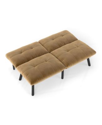 Brown Convertible Folding Modern sofa Bed