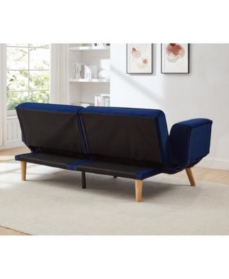 72.8" Futon Sofa Bed, Adjustable Recliner