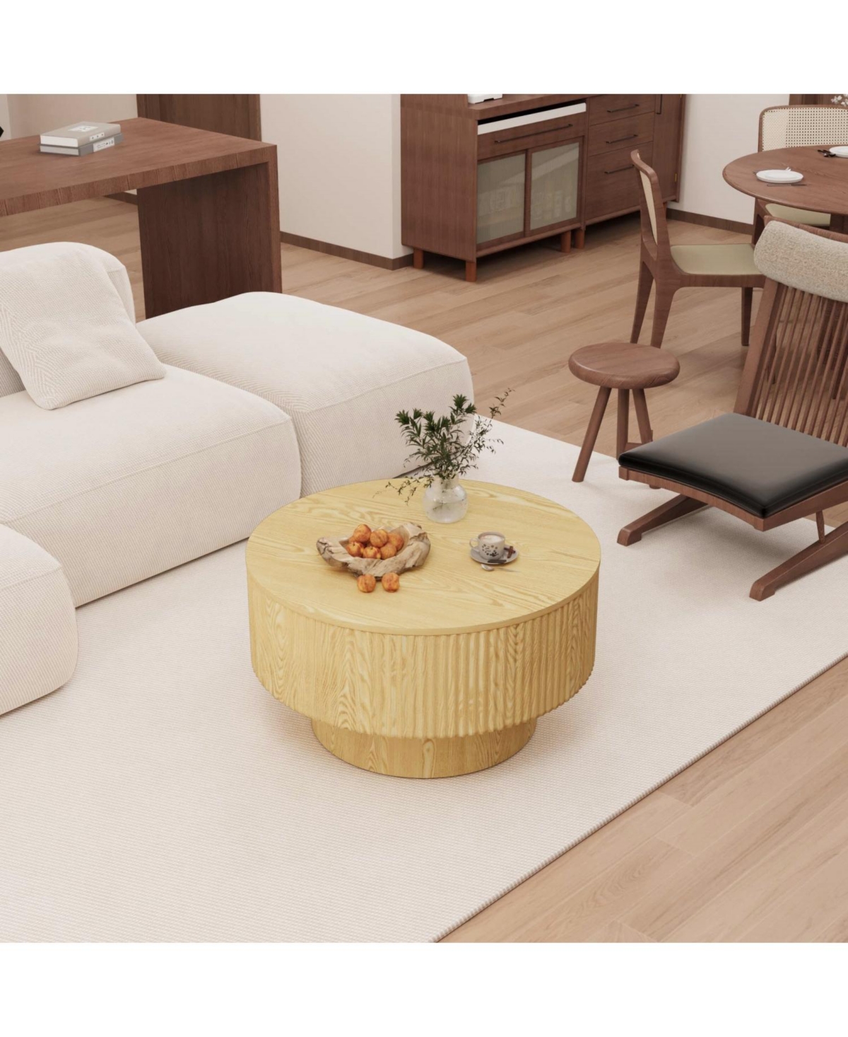 Streamdale + 29.5" + Wood + Storage + Coffee Table