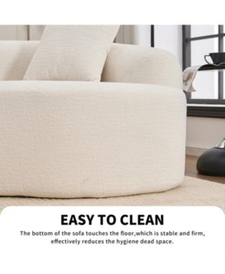 Curved Modular Sectional Sofa