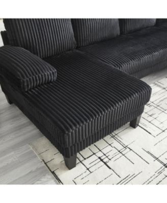 U-Shaped Sofa with Double Chaise, Oversized 4-Seat Couch