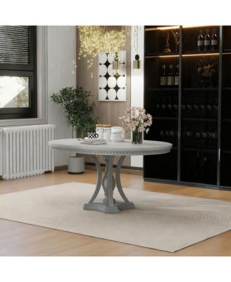 Streamdale Retro Extendable Dining Set - 42"-58" Oval