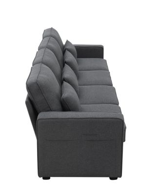 + 4-Seater + Linen + Pockets & Pillows + Sofa