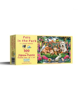 Pets in the Park 300 piece Jigsaw Puzzle for Adults
