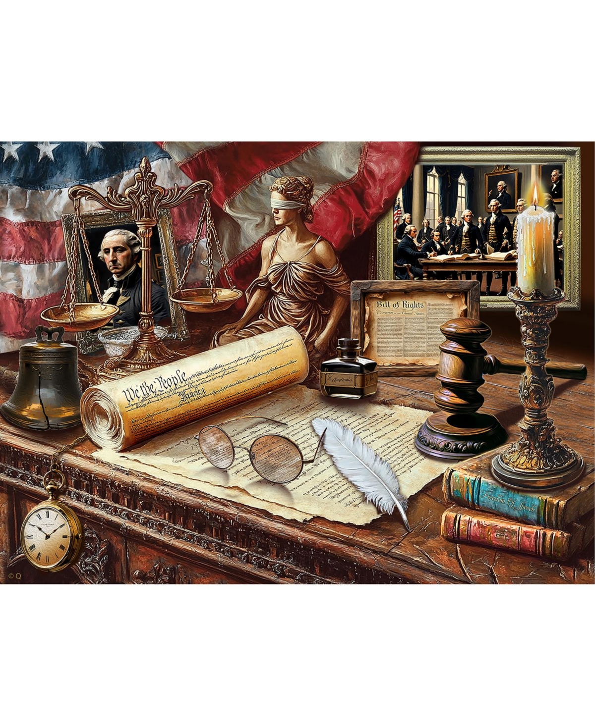 SunsOut At the Beginning 1000 piece Jigsaw Puzzle for Adults