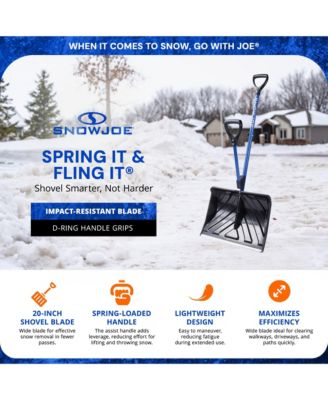 Shovelution Snow Shovel with 20" Shovel Blade and Handle, SJ-SHLV20