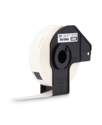 DK1203 0.66 in. x 3.4 in. Die-Cut File Folder Labels - White (1-Roll