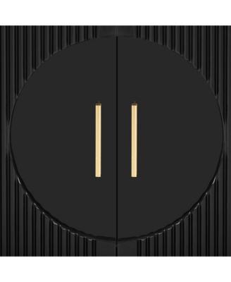 71" Modern TV Stand - 3 Drawers, Shelf & Cabinets