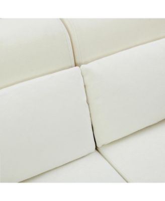 Modern Loveseat Sofa with USB Ports