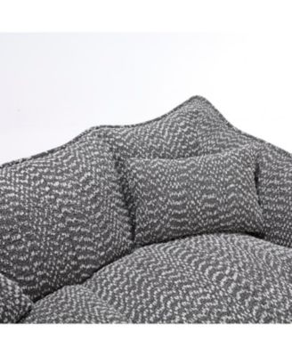 Soft Beanbag Chair - High Resilience Foam Core
