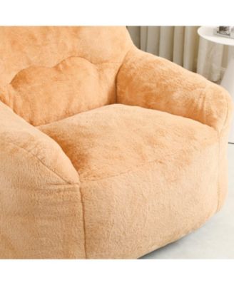 Bean Bag Sofa Chair with Armrests - Comfy Living Room Seating